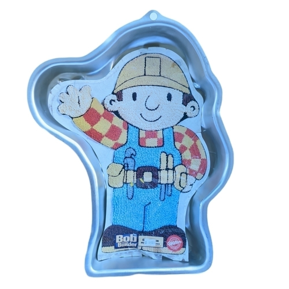 Vintage Wilton Bob The Builder Cake Pan 2105-5025